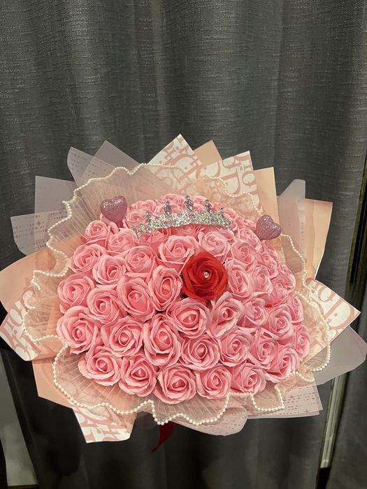 Buchet trandafiri din sapun