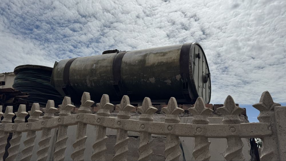 Продается бочка алюминиевая