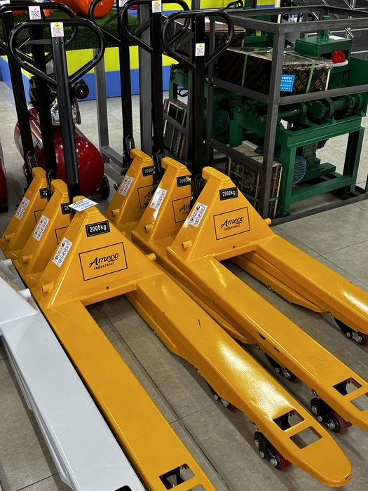 Гидравлическая тележка рохля 2 тонны (2000кг)