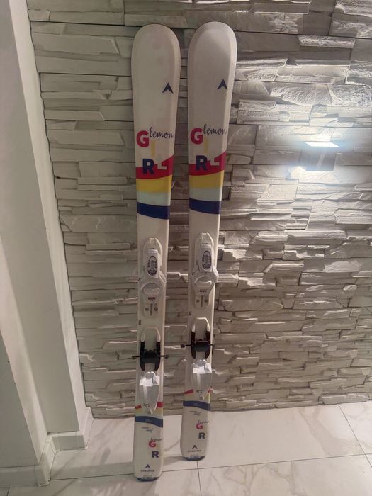 Ски 128 см и ски обувки Rossignol-23.5