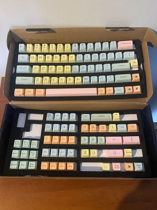 Ducky Cotton Candy Keycaps