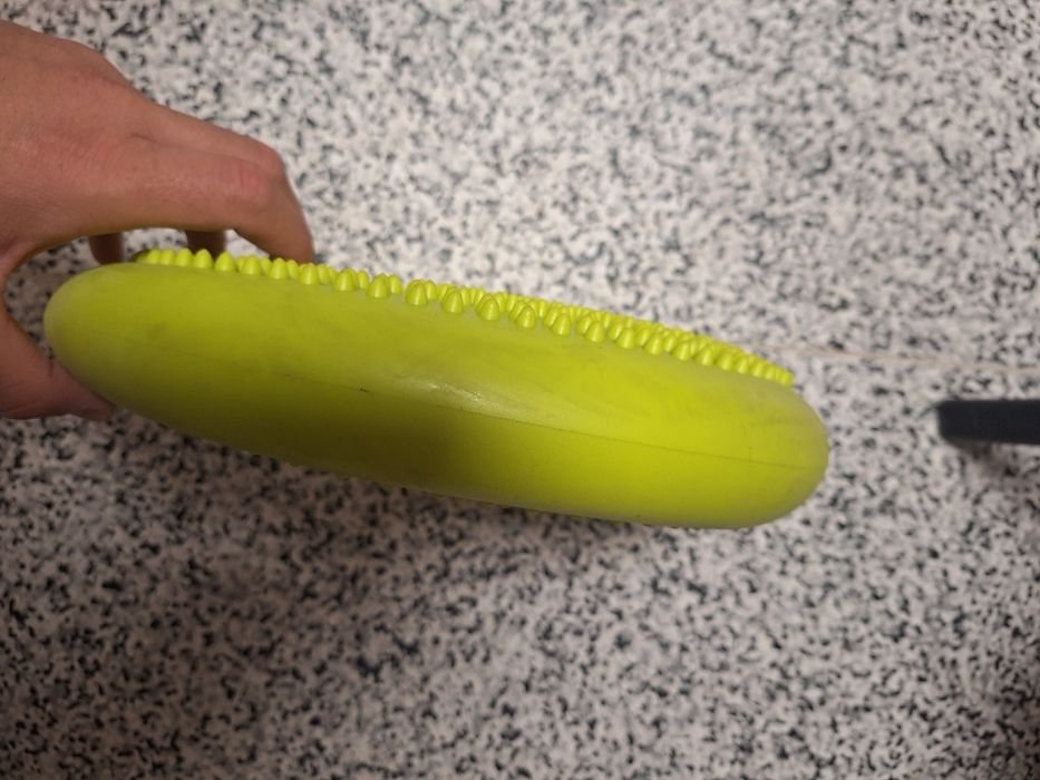 Мека гумена полусфера за фитнес и пилатес диск за масаж