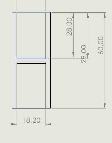 Дистанционери за монтиране чела на чекмеджета. - 2 броя 5 лева.
