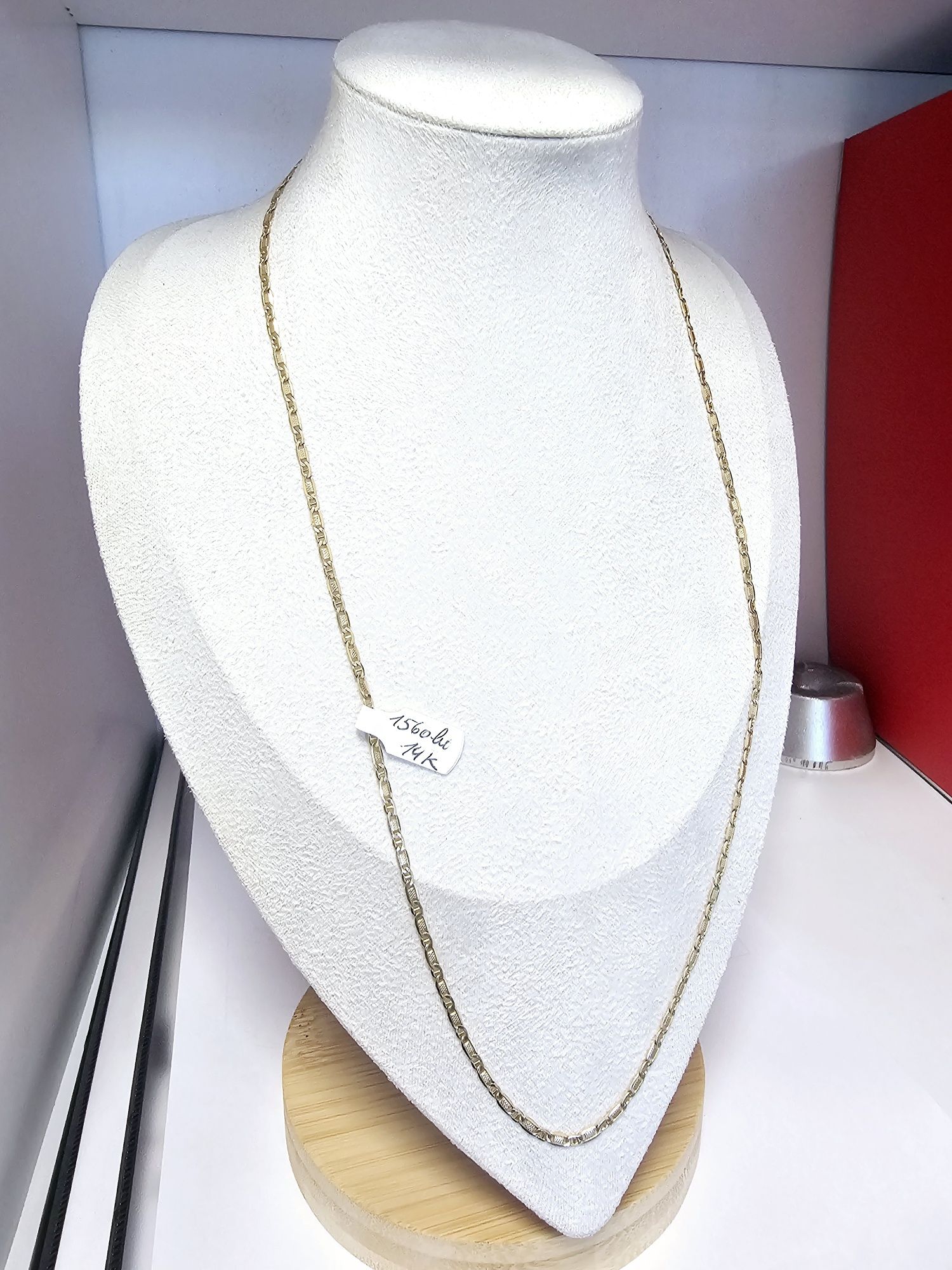 Vand lantisor din aur 14 k 4.02 g cod 356