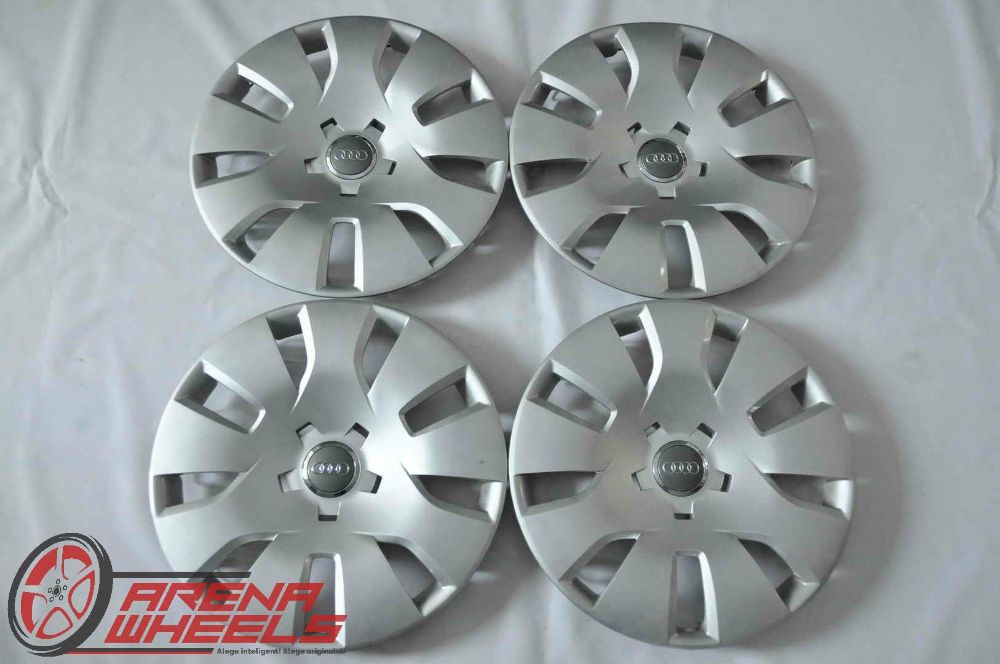 Set 4 Capace 16 inch Jante Tabla Originale Audi R16 8K0601147