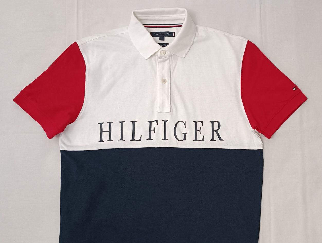 Tommy Hilfiger Polo Shirt оригинална тениска S памучна поло фланелка