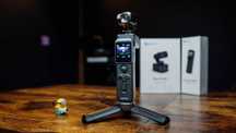 Camera portabila Pocket 3 Kit, 4K, stabilizare pe 3 axe Feiyutech
