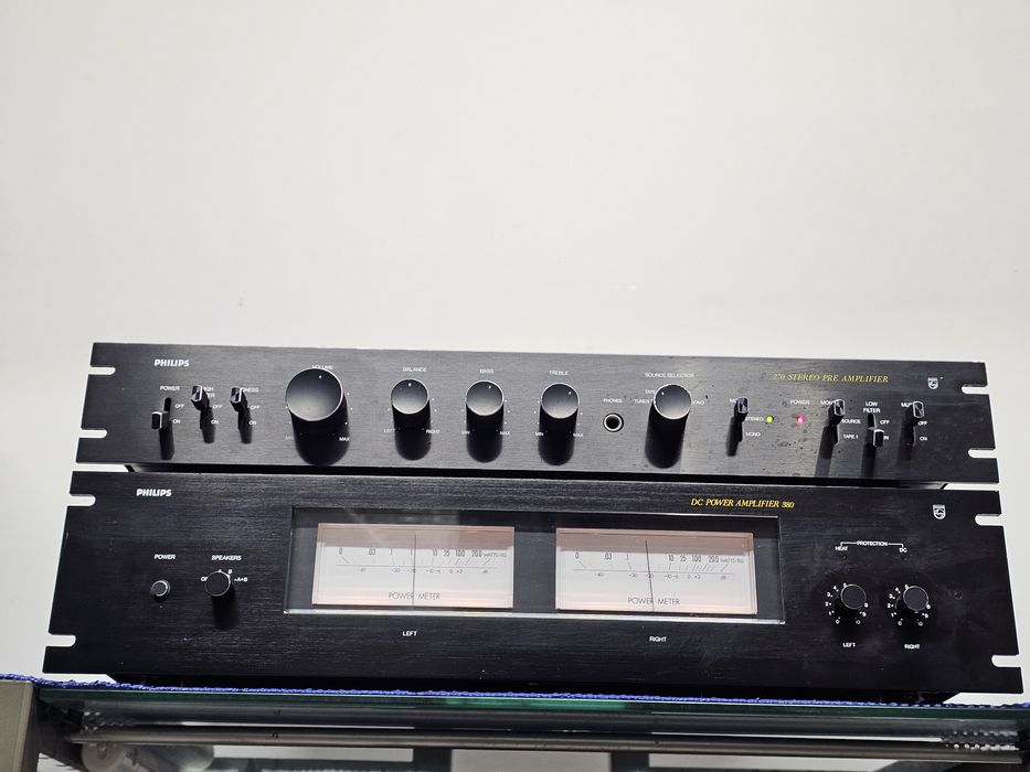 Amplificator Philips 380 si preamplificator Philips 270