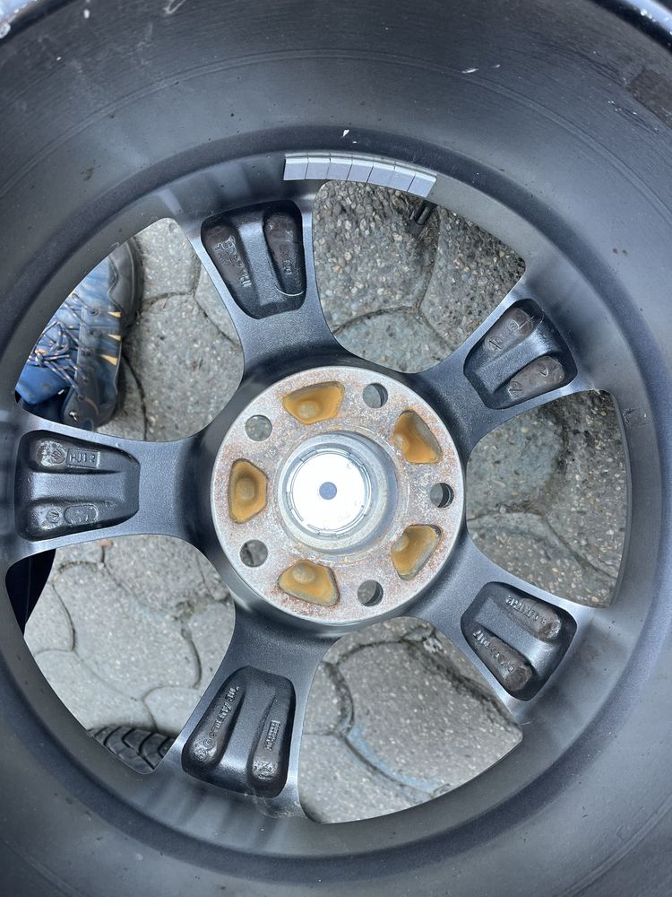 Jante aliaj 5x120mm, anvelope 225/60 R17 BMW X3 F25, E83, X4 F26,