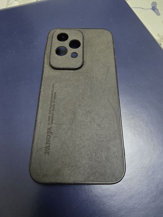 Чехол кожаный, замша