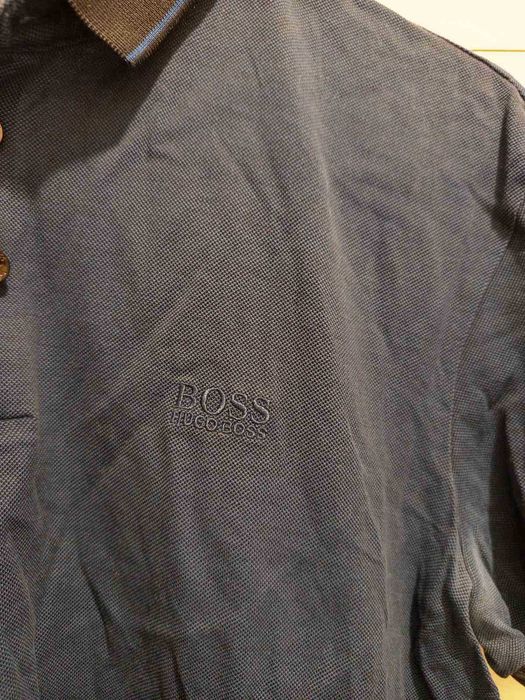 Оригинална фланелка с яка Hugo Boss