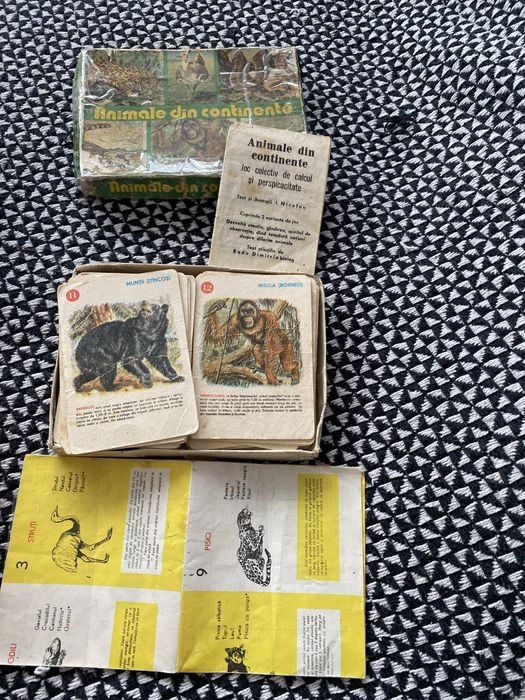 Alfabetar , animale din continente joc