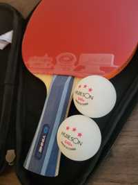 Paletă tenis de masă Yinhe, Ofensiva+husă+2 mingi | Ping Pong
