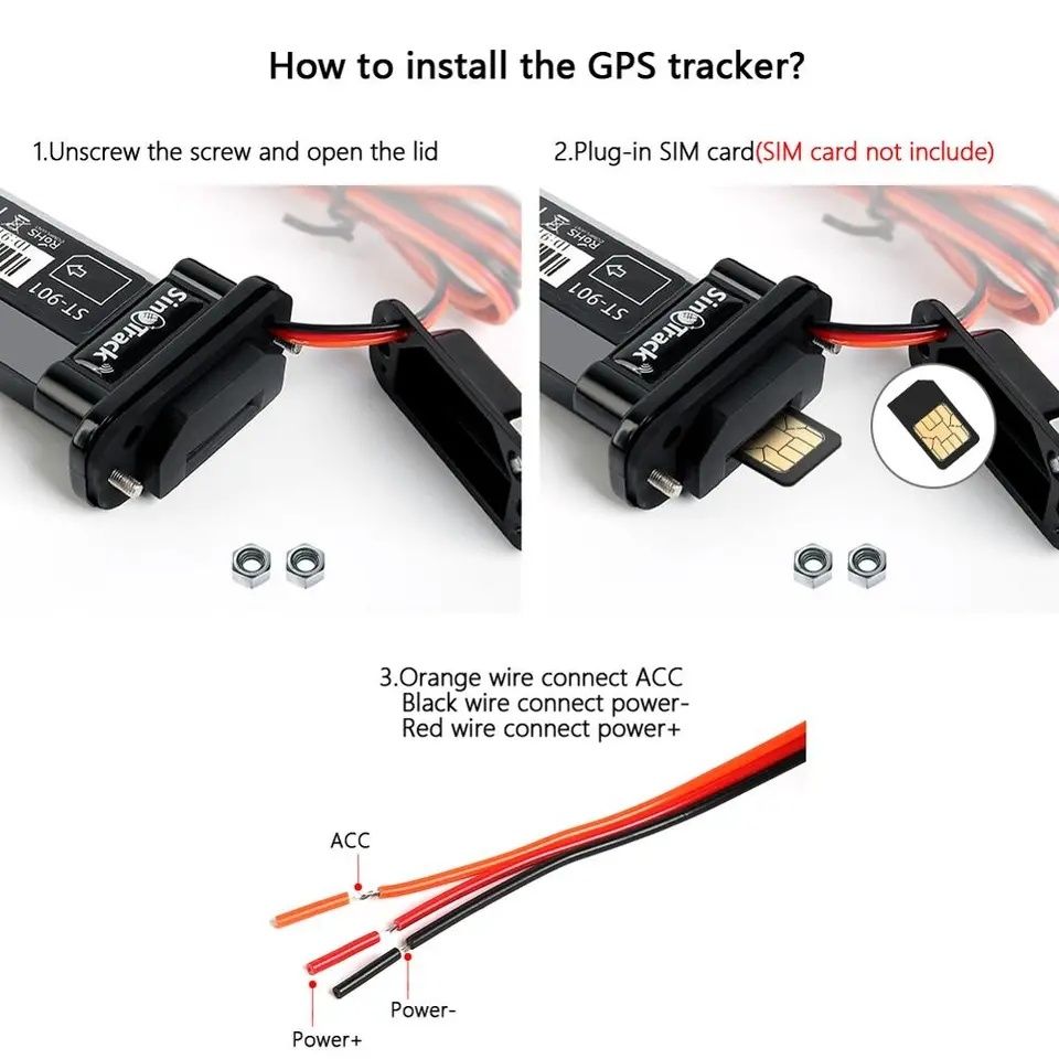 Modul GPS cu acumulator, Aplicatie gratuita