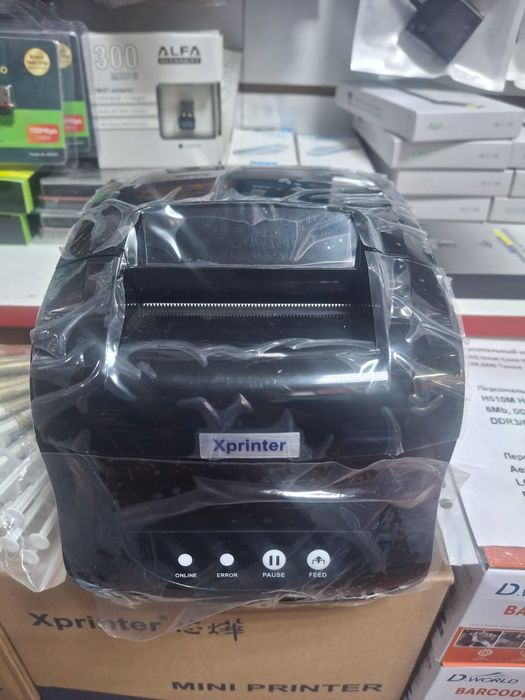 Термопринтер Xprinter 365B для каспи и валбериз