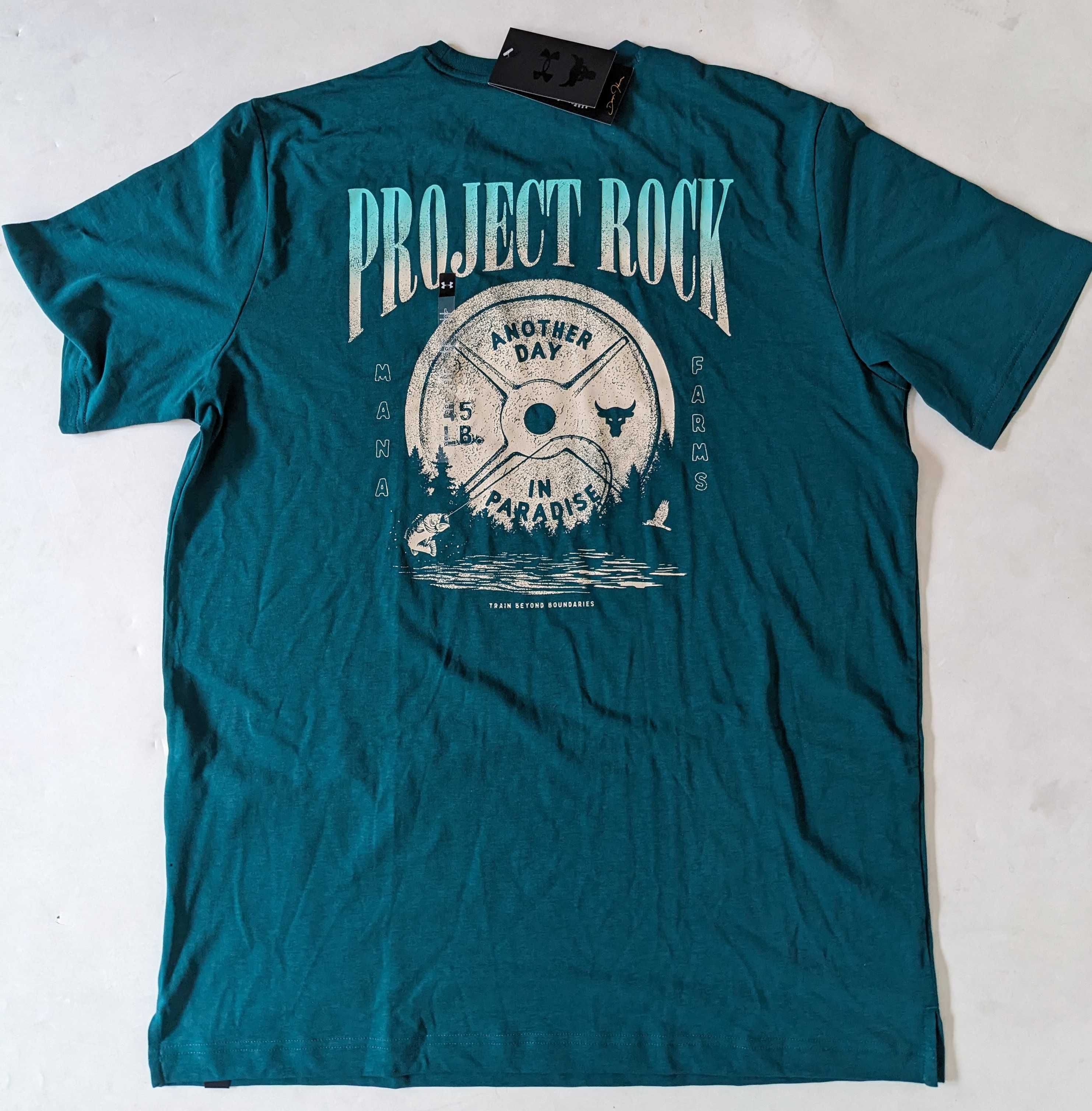 Under Armour Project Rock Day Graphic мъжка тениска  L от Сащ