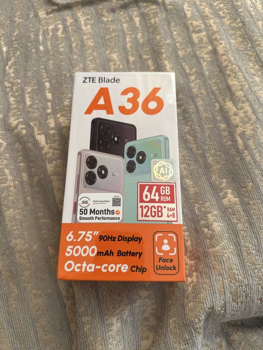 ZTE Blade A36 64gb новый обмен на iPhone