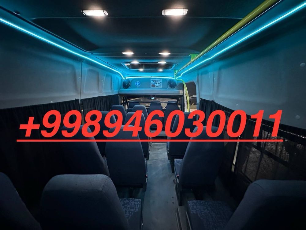 Sayoxat va piknik Dam olish uchun mikroaftobus ichki turizm 17 kishi