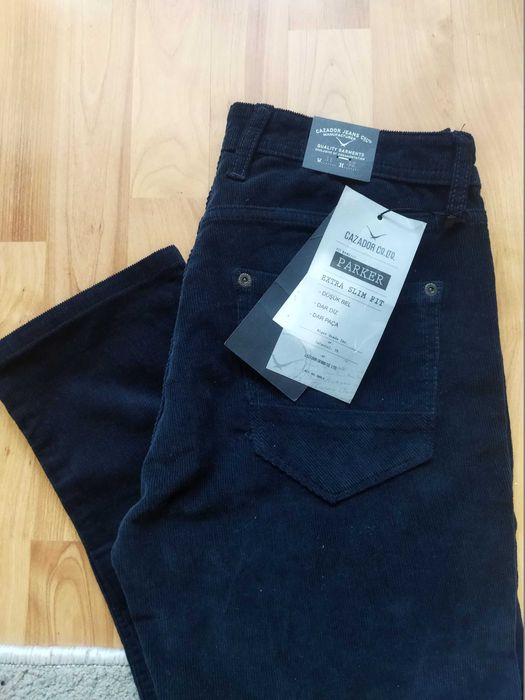 Джинсы вельветовые Gazador (Испания),скинни,стретч,оригинал,новые,р.46