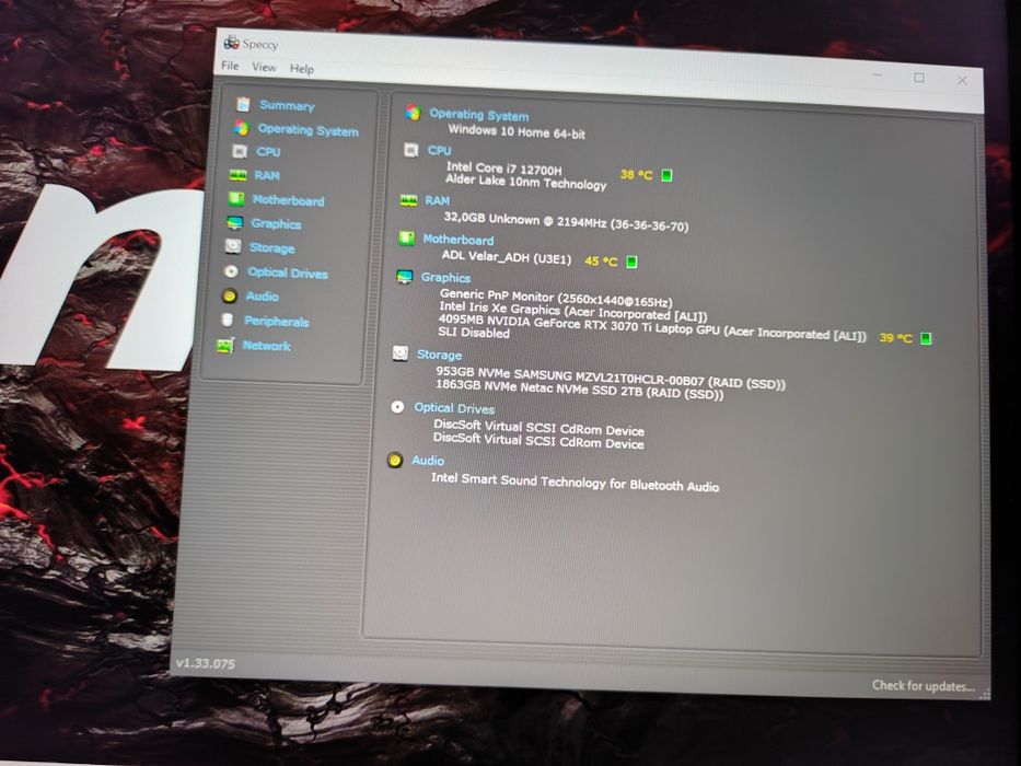 Laptop Acer Predator Helios 300