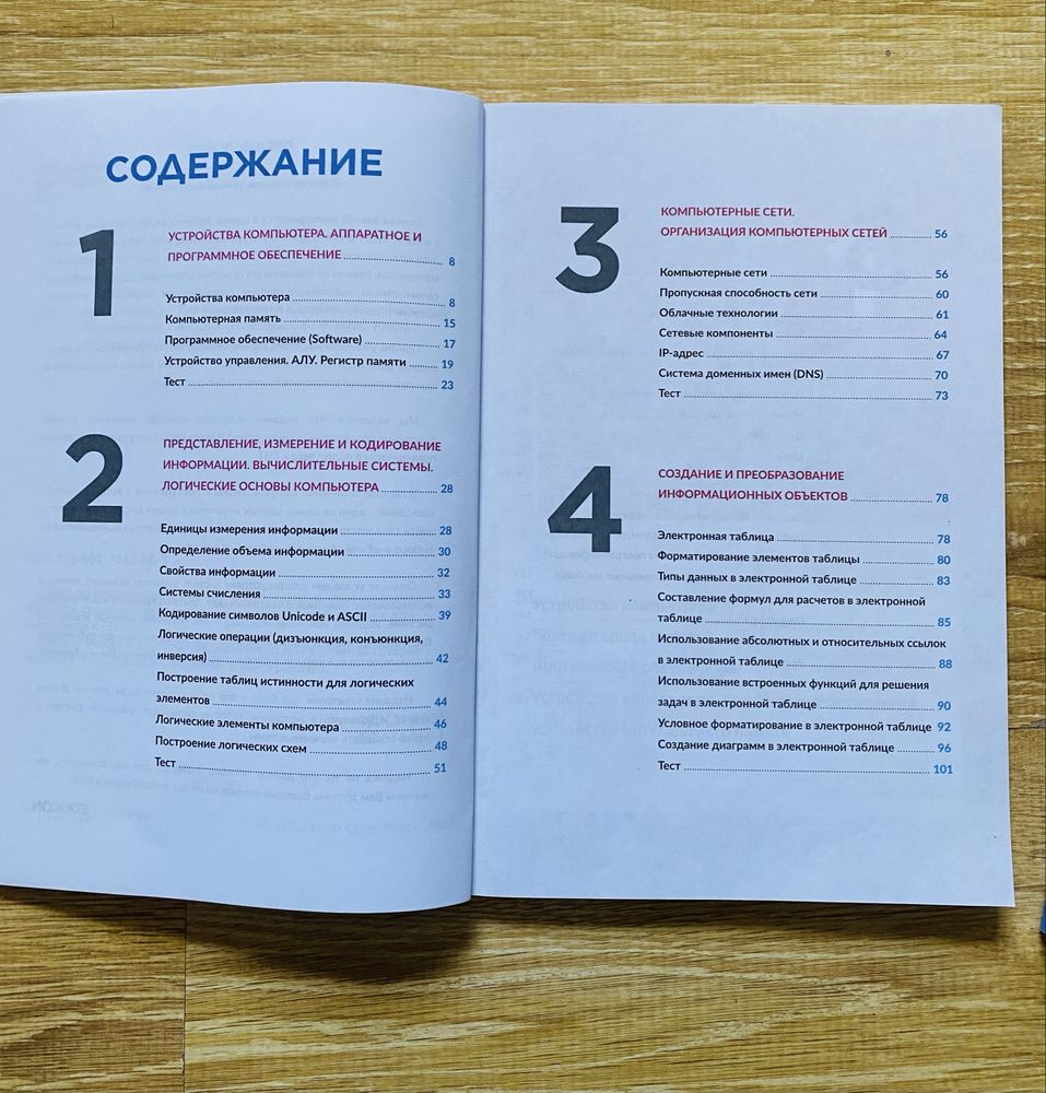 Учебник по информатике для ЕНТ