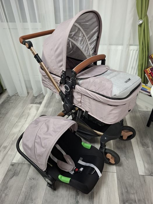 Carucior 3 în 1 Coccole Ambra