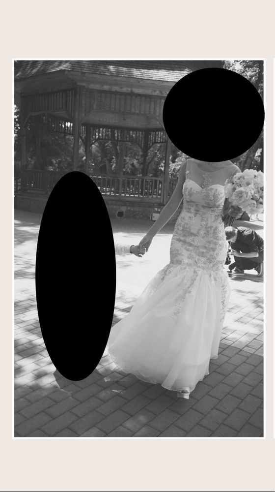 Rochie mireasa sirena ivoire