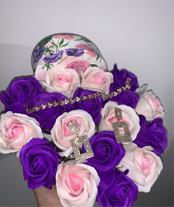 Cutii/cutiuțe cu trandafiri de sapun deosebiti / Cadouri superbe