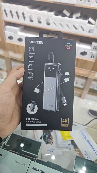Ugreen Uno 7 in 1 — Универсальный USB-C Хаб. Есть доставка