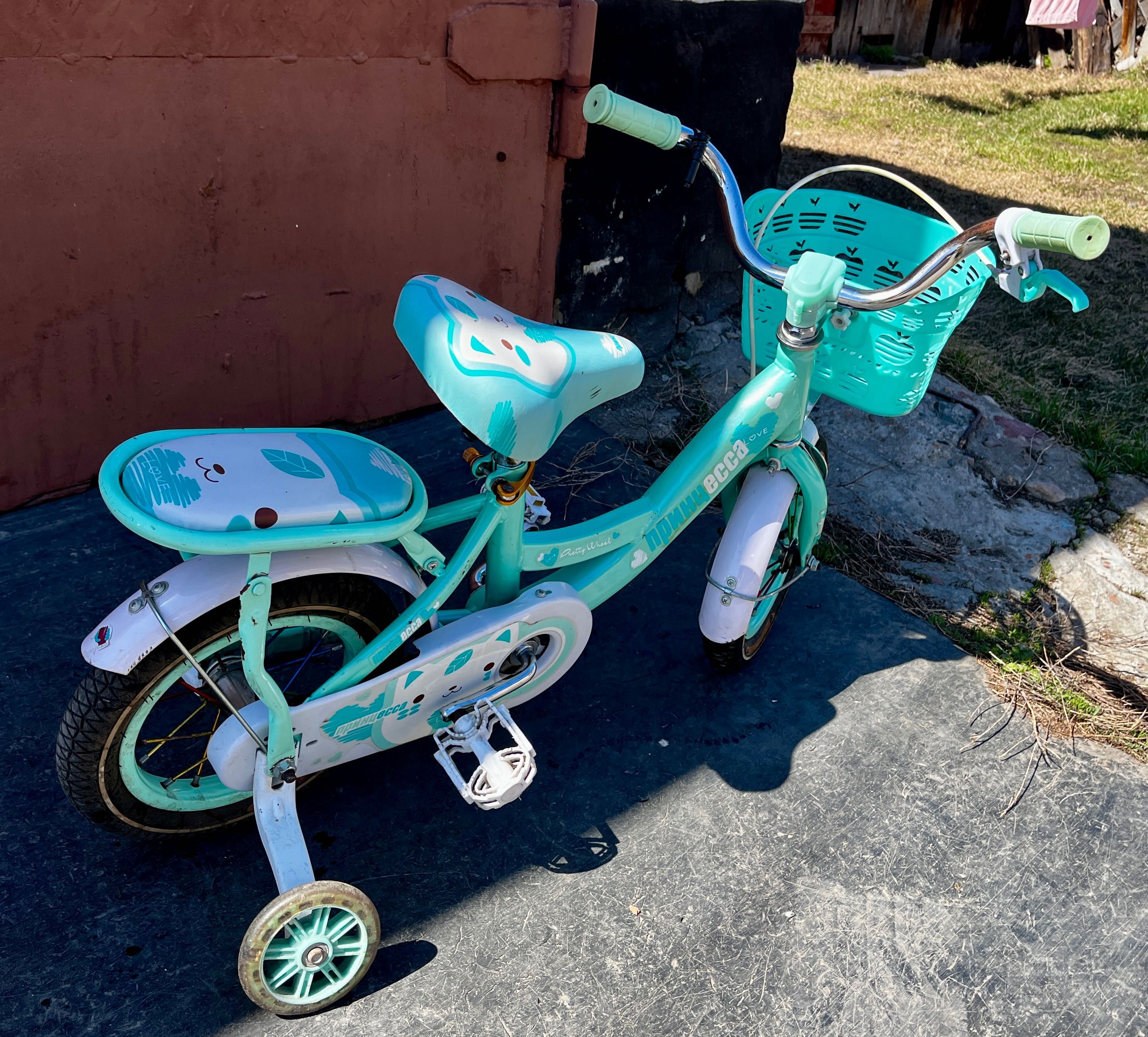 Велосипед детский для девочек 3-7 лет