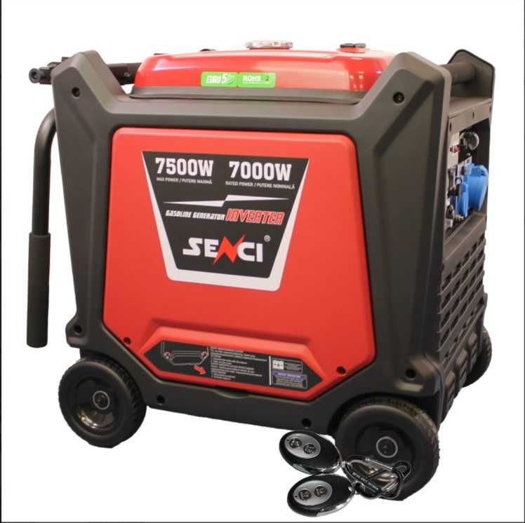 Бензинов инверторен генератор SENCI SC-8000i/ 7.5 kW