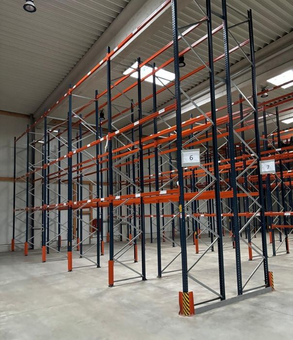 Rafturi metalice industriale depozitare paleti 67