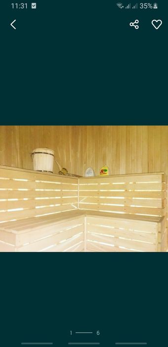 Уютная баня на дровах