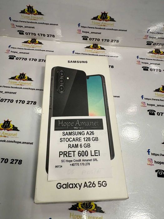 Hope Amanet P13 SAMSUNG A26 NOU