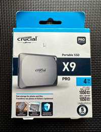 SSD Extern Crucial X9 Pro 4Tb Nou/Sigilat - Garanție 5 ani