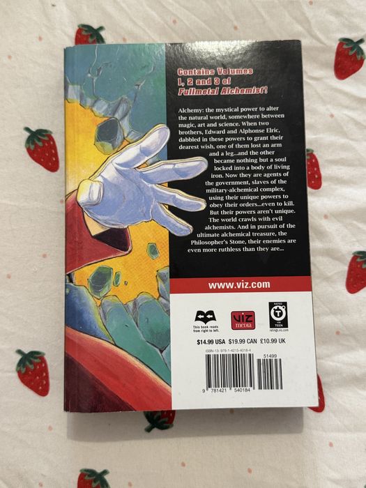 Manga Attack On Titan, Fullmetal alchemist, Nana