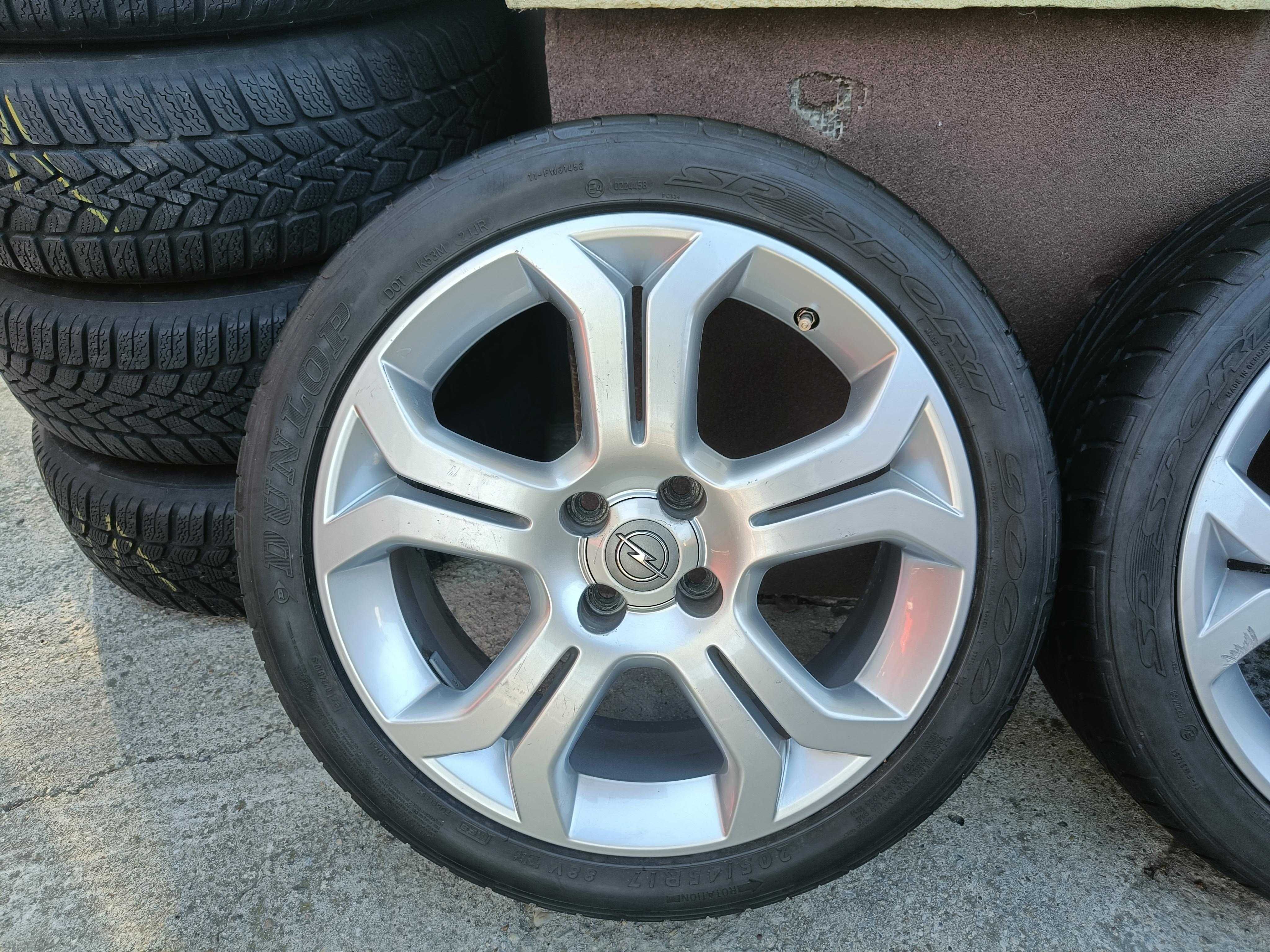 Jante aliaj 205/45/17 de vara 4x100 pt Opel Corsa, Astra, Zafira, etc