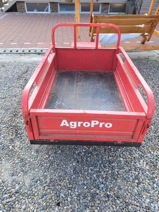 Vând ATV GOESS 650 Înmatriculat 4x4 Remorca basculabila motocultor