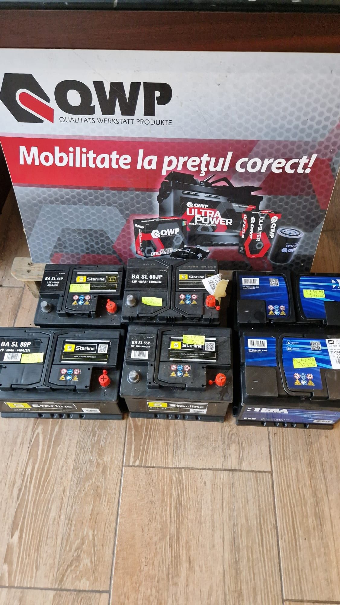 Baterie auto noua 72 ah impecabila