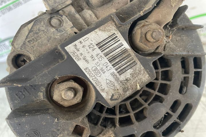 Alternator 0 124 415 043 0 124 415 043 Dacia Logan prima generatie (f