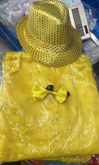 Желтые желетки желтые бабочки желтая шляпа