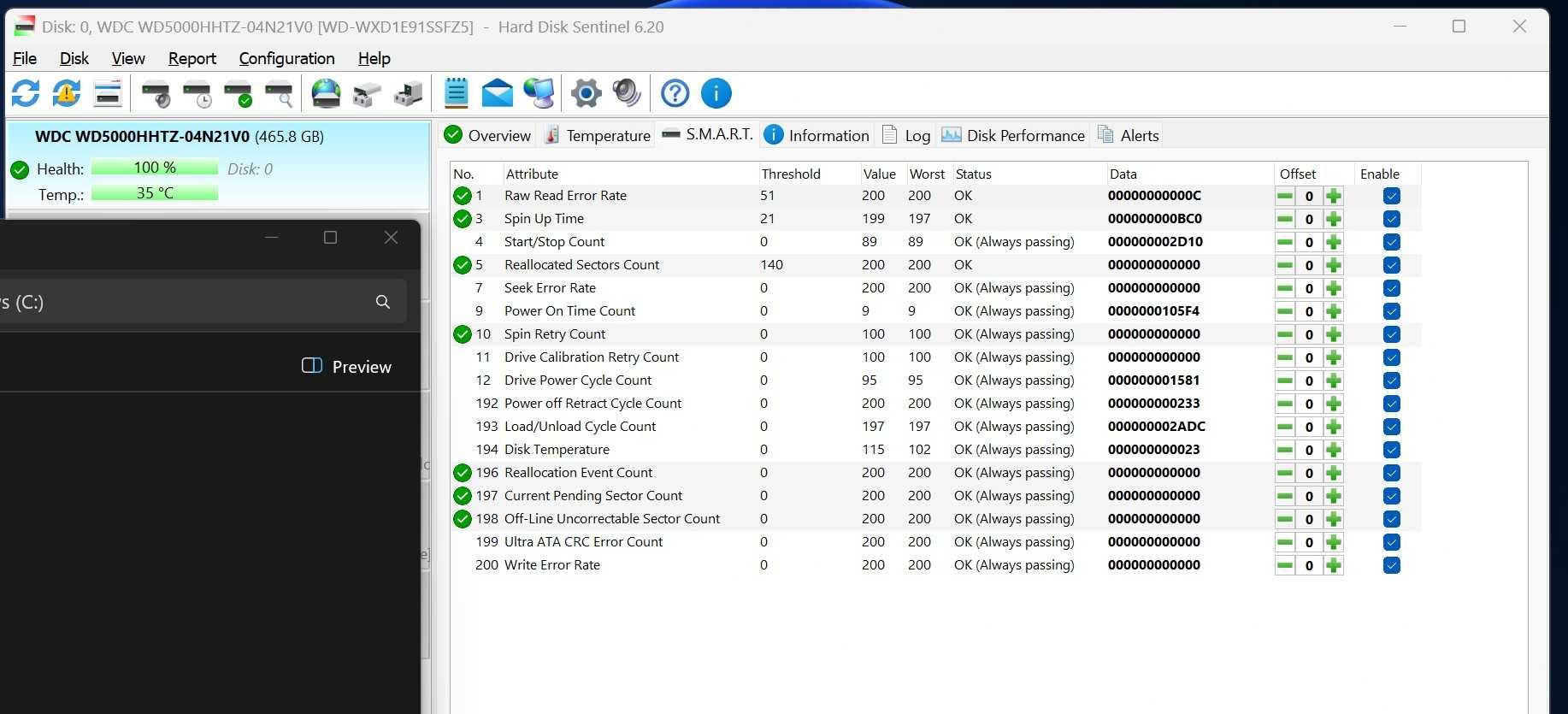 HDD WD VelociRaptor 500Gb, 10.000 rpm