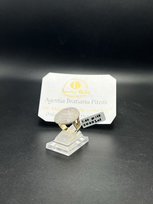 Inel aur 14k 7.80 gr marime 20 cod 21563