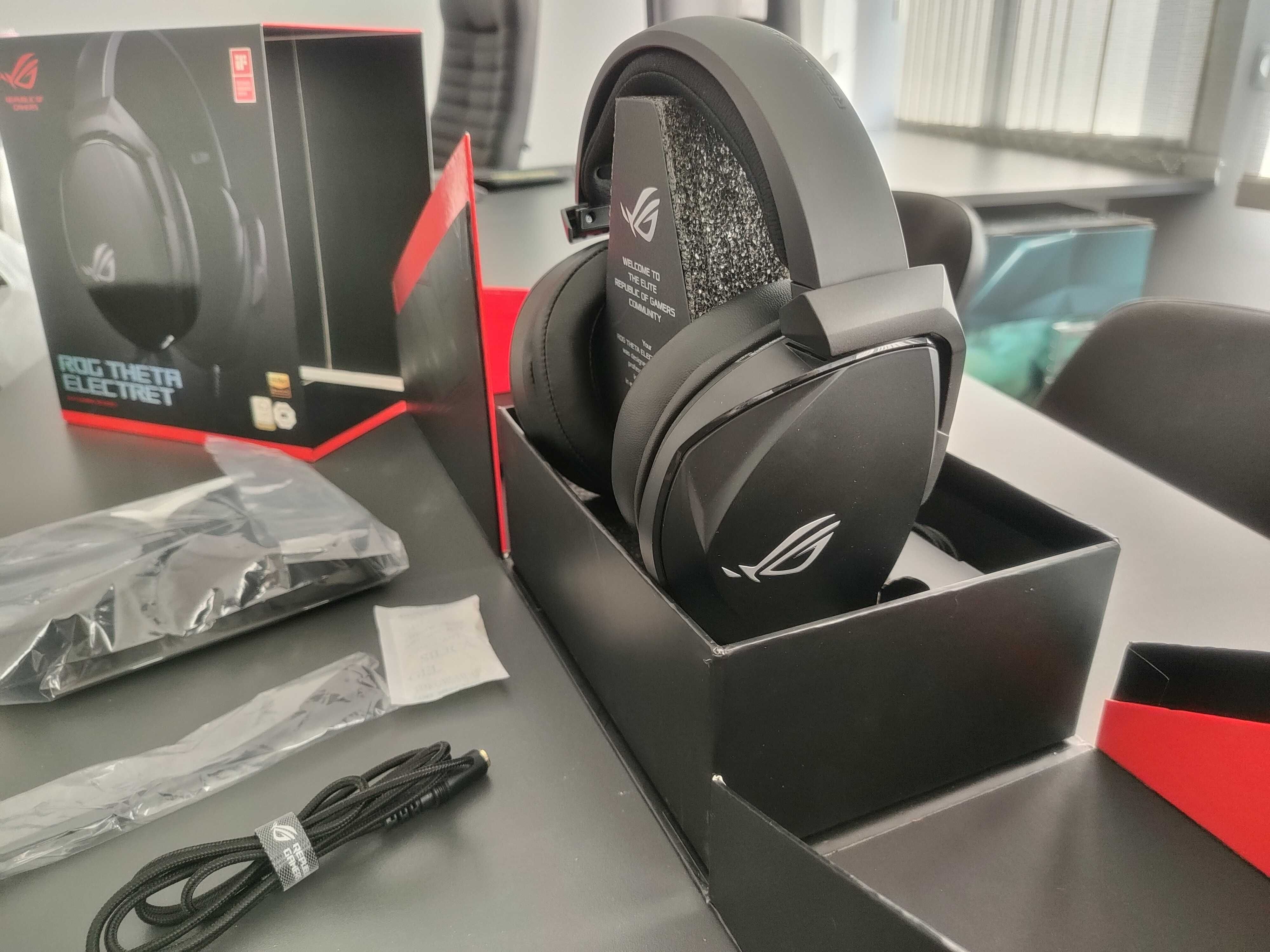 ROG Theta Electret - Висок клас геймърски слушалки