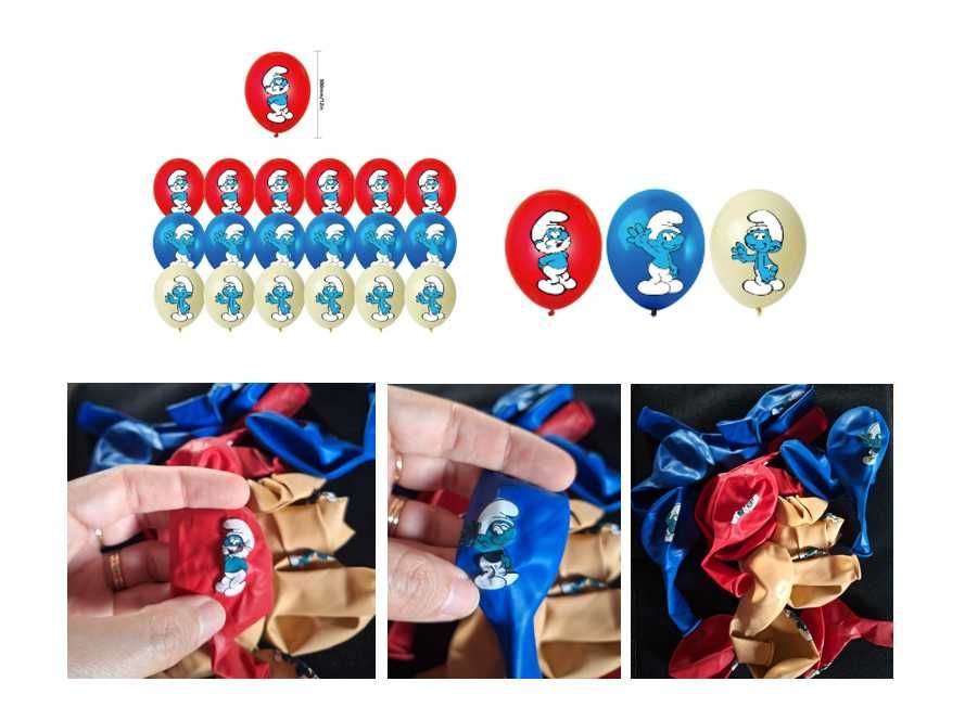 *Strumfi_Smurfs_Topper tort_Baloane latex_Brelocuri_Jucarii de plus