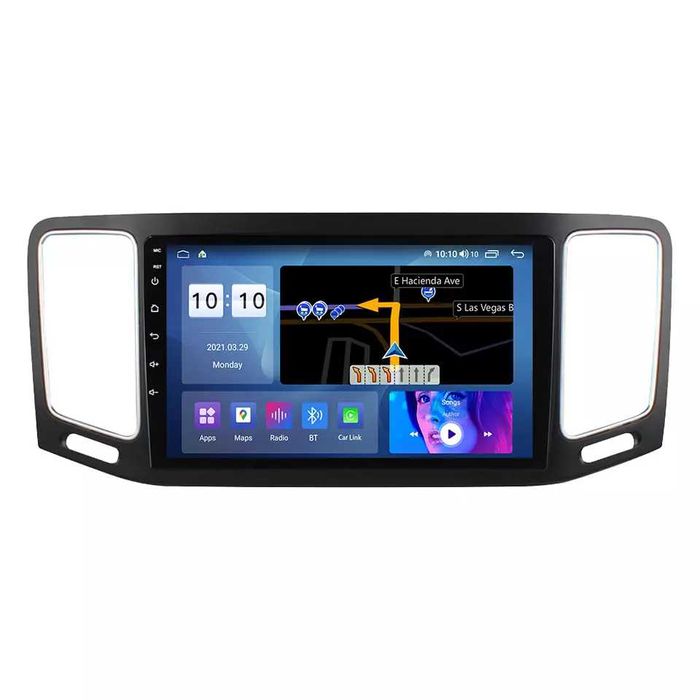 NAVIGATIE Android 14 VW Sharan 2012-2018 Waze YouTube CarPlay + CAMERA