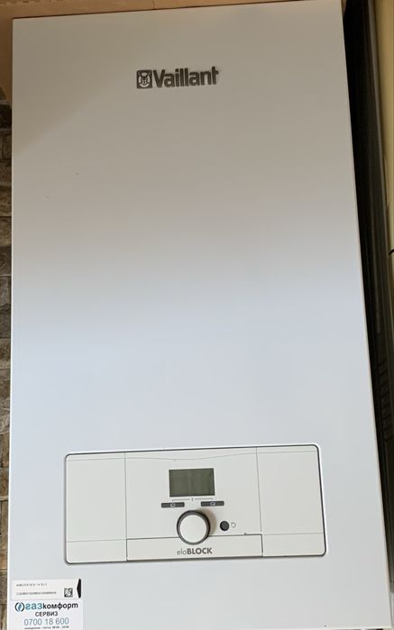 Продавам котел на ток Vailant Eloblock 9kw