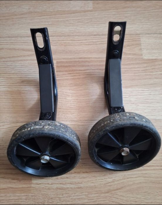 Roti ajutatoare reglabile pentru bicicleta copii - nu se indoaie