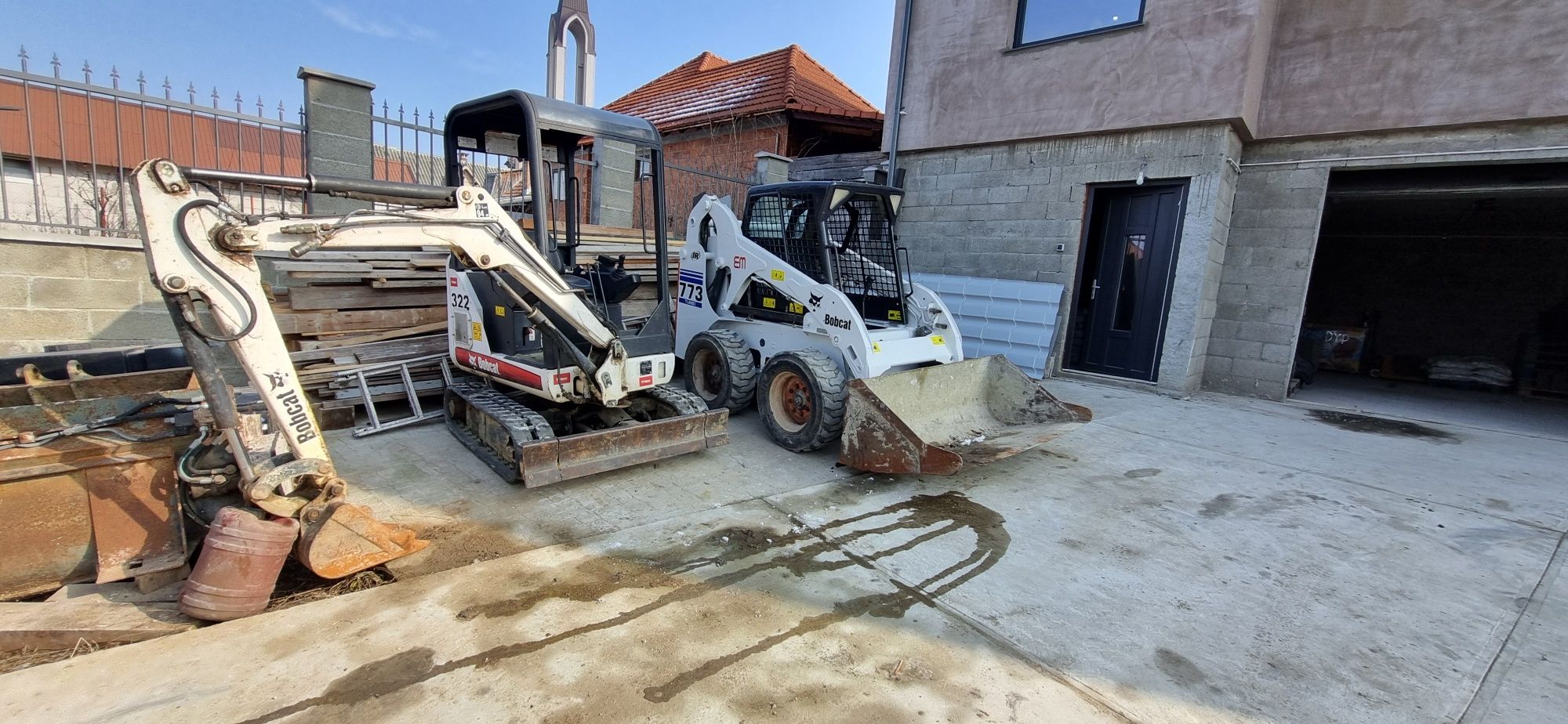 Mini incarcator bobcat