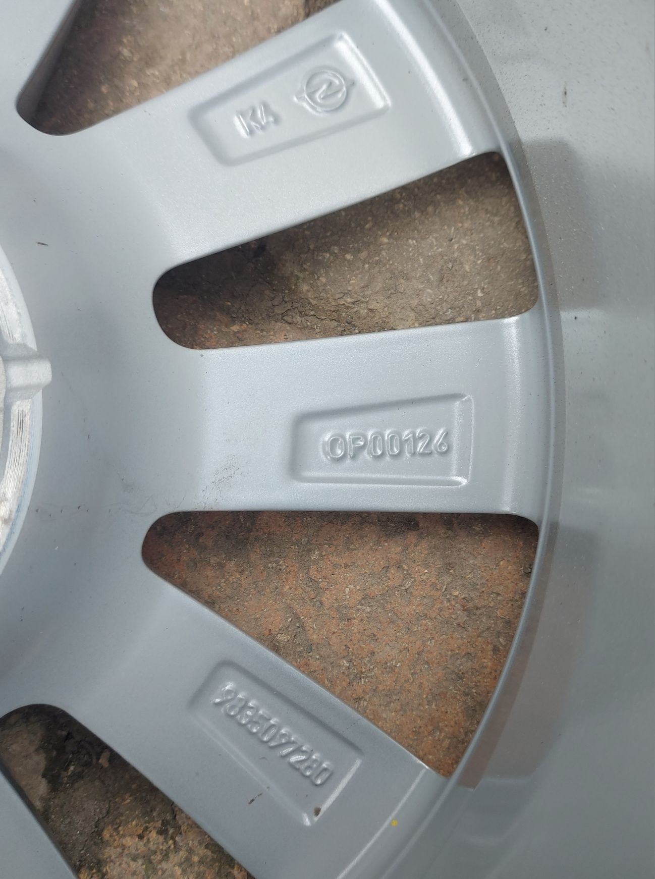 Set 4buc jante originale GM de aliaj Opel R16 - 6.5Jx16 ET32 4x108